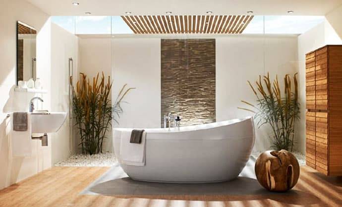 [Bathroom Interior] Natural Bathroom Ethnic