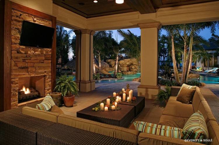 Outdoor living spaces are places where you can gather to appreciate your  landscape and enjoy your friends and family