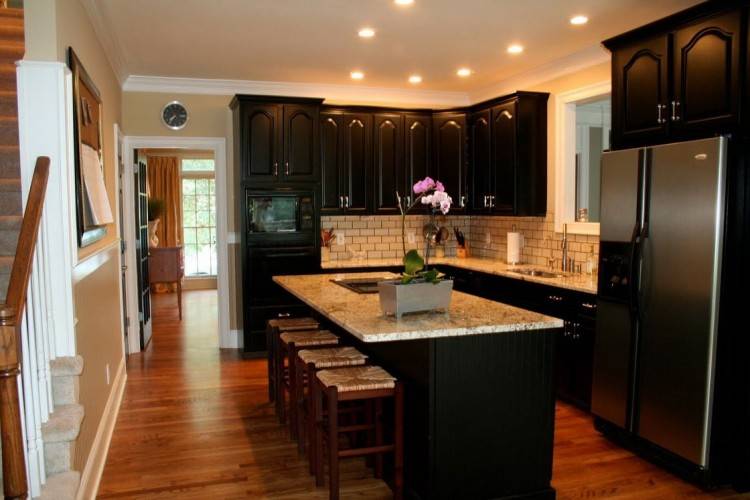 outstanding kitchen ideas with black appliances pictures picture inspirations