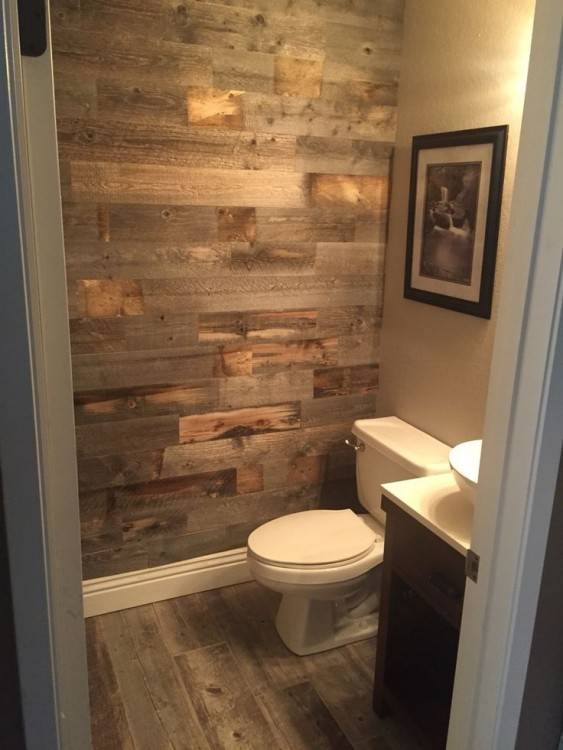 Wood Tile Bathroom Design