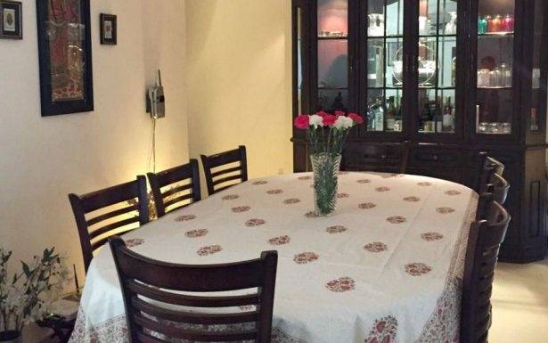 open plan kitchen dining room