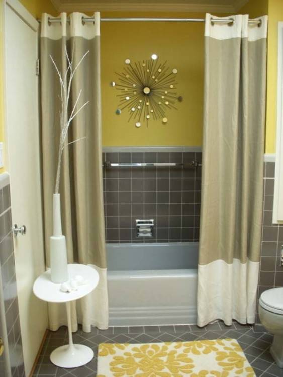 Bathroom with pale colours