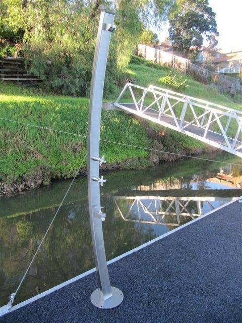 Here are some examples of outdoor showers that have been installed Australia