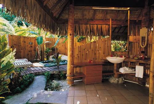 #Caribbean #Outdoor shower the beachfront terrace suite, The Reef by CuisinArt, Anguilla's newest Luxury Resort Destination