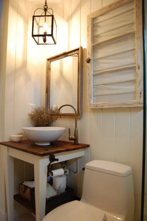 rustic modern  bathroom decor shower