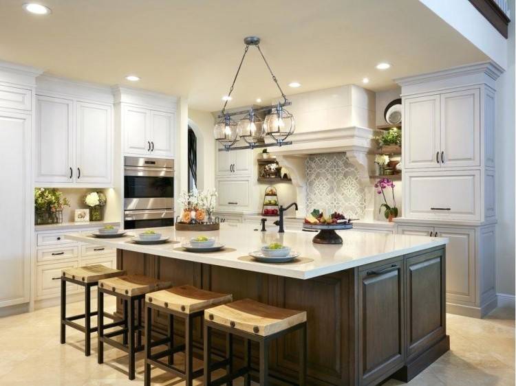 white kitchen ideas with island gloss uk images