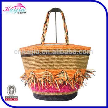 South Beach Stripe Beach Bag