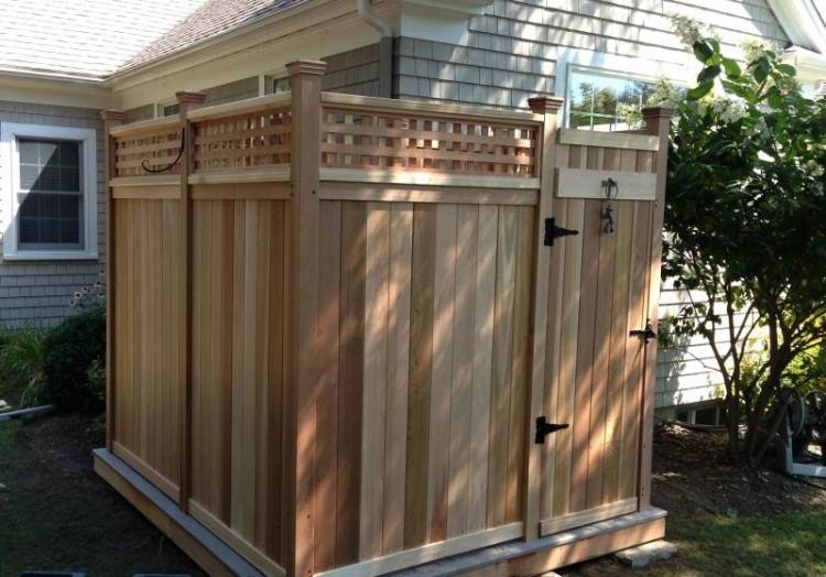 Full size of Outdoor Shower Stall How To Build An House Enclosures Cape Cod Ma