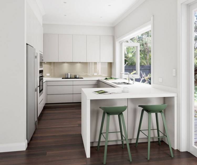 Shiny #kitchen brand new shiny #house #apartment #kitchen #modelkitchen  #constructor