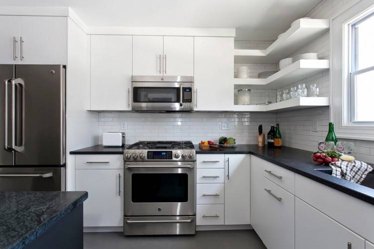 White Kitchen with White Appliances Beautiful 50 Best Small Kitchen Ideas and Designs for 2016 Of