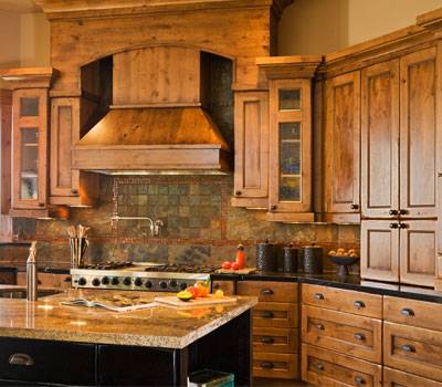 Maple wood kitchen cabinets by Aristokraft Cabinetry