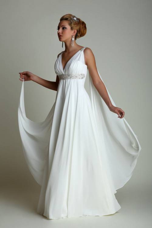Gypsy style wedding dresses