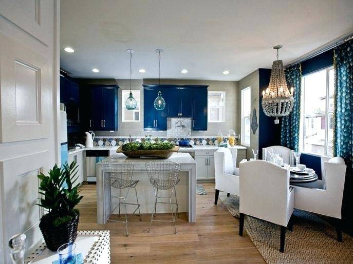 teal kitchen