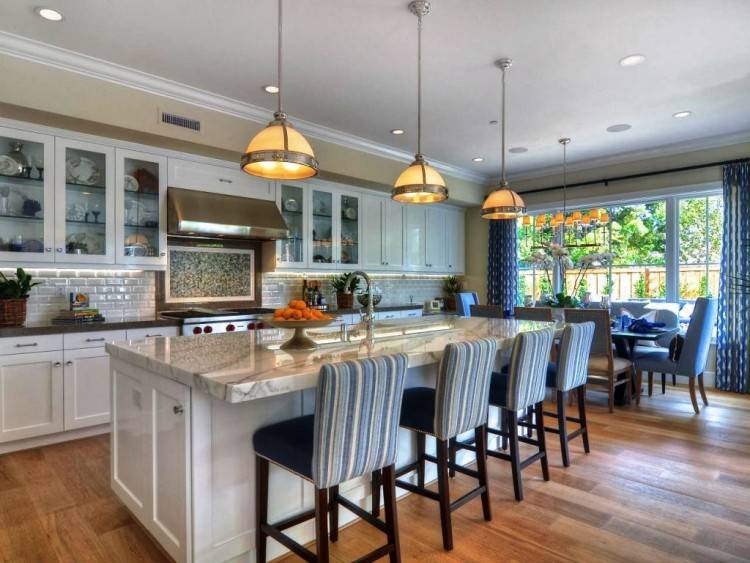 open plan living dining room open concept  kitchen