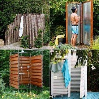 outdoor shower