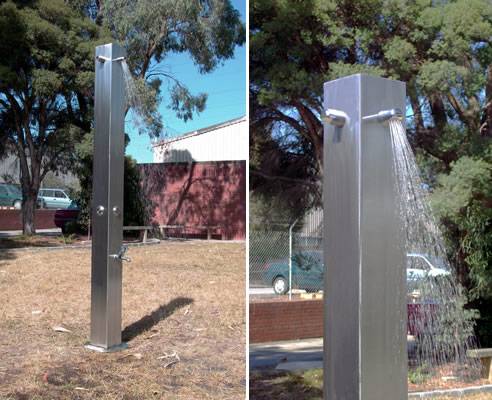The warmer months are finally here, the perfect time for an outdoor shower