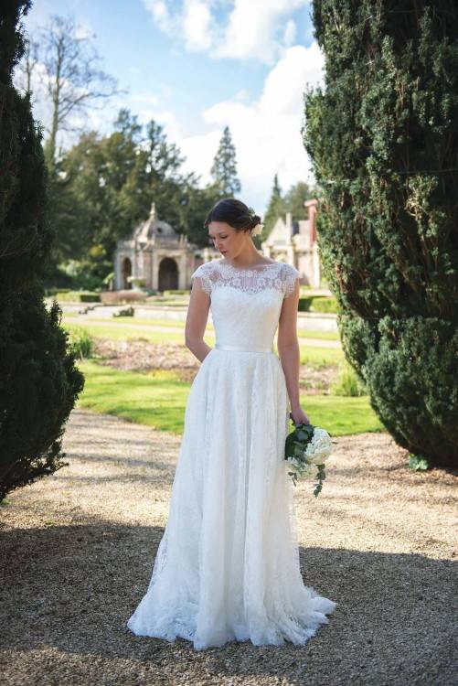 They have hundreds and hundreds of wedding dresses that would suit any body type