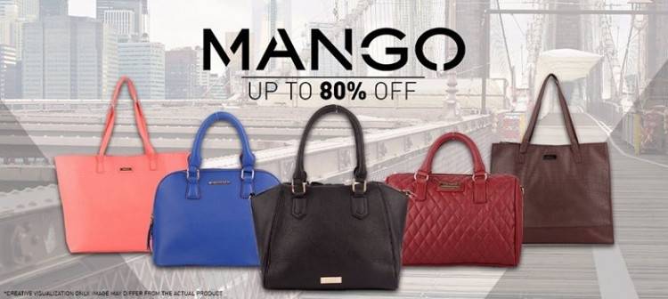 Stylish Mango bags are on sale at Ensogo,