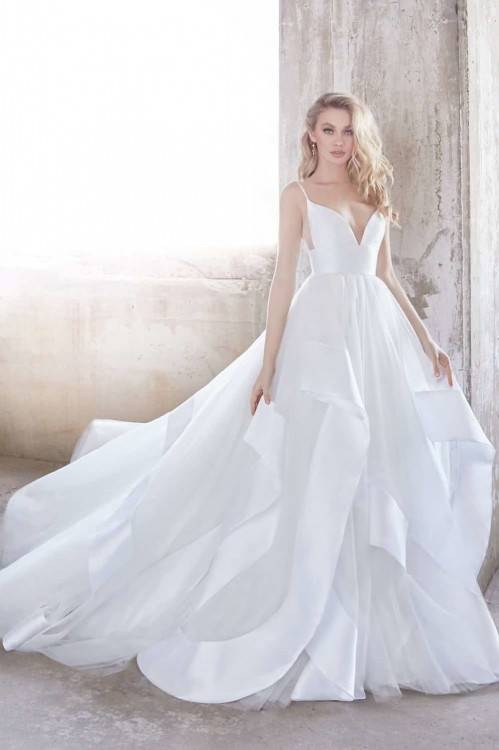 newest wedding dresses by Hayley Paige for Spring 2018! Andi by Hayley  Paige