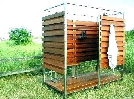 outdoor shower