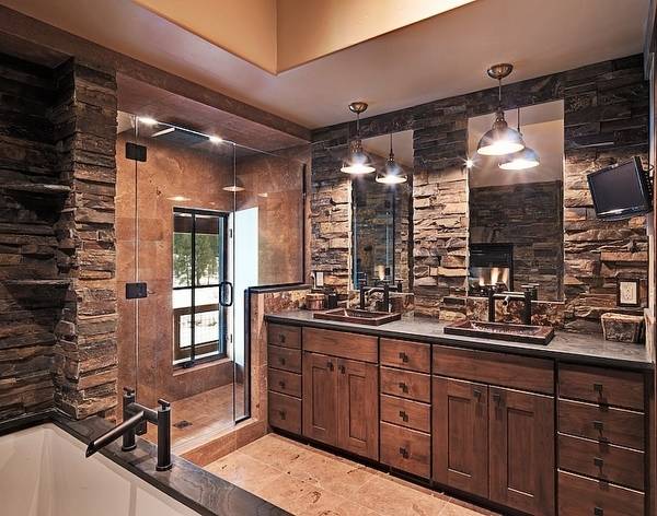 stone bathroom ideas rustic bathroom ideas with stone wall decorations ideas  extraordinary rustic bathroom design ideas