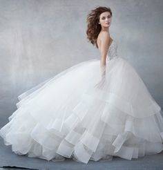 This wedding dress is 6 meters in