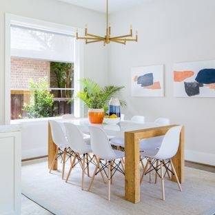 Transitional Dining Area