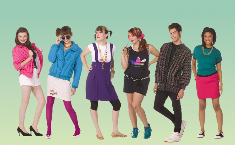 Emma DeMar, from left, Amanda Setton, Nicole Fiscella and Taylor Momsen start fashion trends in “Gossip Girl