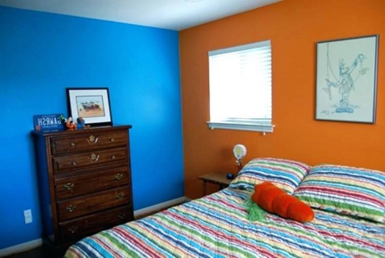 orange and blue decor orange and blue bedroom ideas modern interior design and home decorating ideas