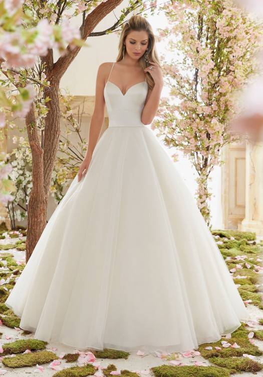 Simple Elegant Satin Wedding Dress for Older Brides Over 40, 50, 60, 70