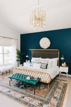 teal living room decor