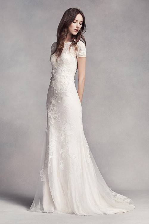 Here's a great starting point, with the five basic wedding dress styles: