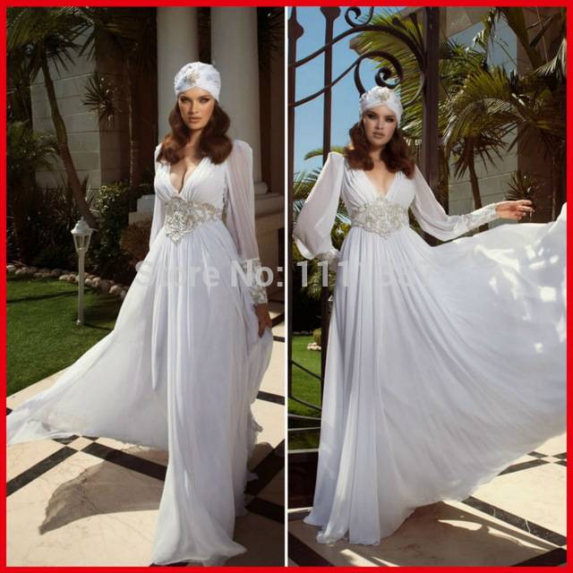 Greek Style Wedding Dresses by Alfred Angelo | Confetti
