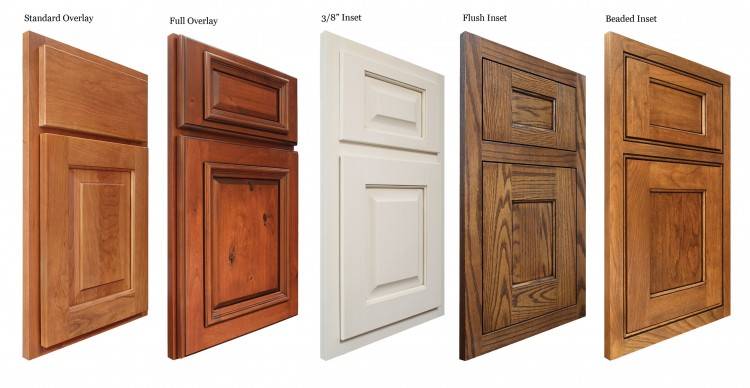 Knotty alder kitchen cabinets in natural finish by Kitchen Craft  Cabinetry