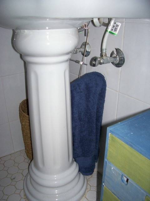 Impressive Ideas How To Cover Exposed Pipes Under Bathroom Sink The Project  Lady Hide Sink Pipes