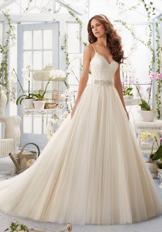 Off The Shoulder Ball Gown Wedding Dress With Beading And Swarovski Crystals