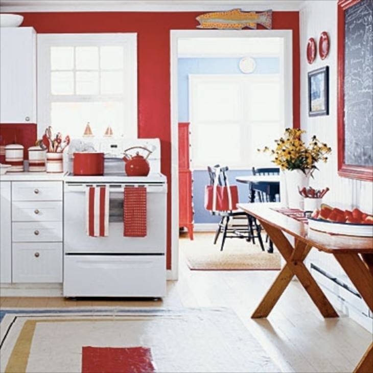 Kitchen Design Red And White Interiordecodir with Red And Black Kitchen