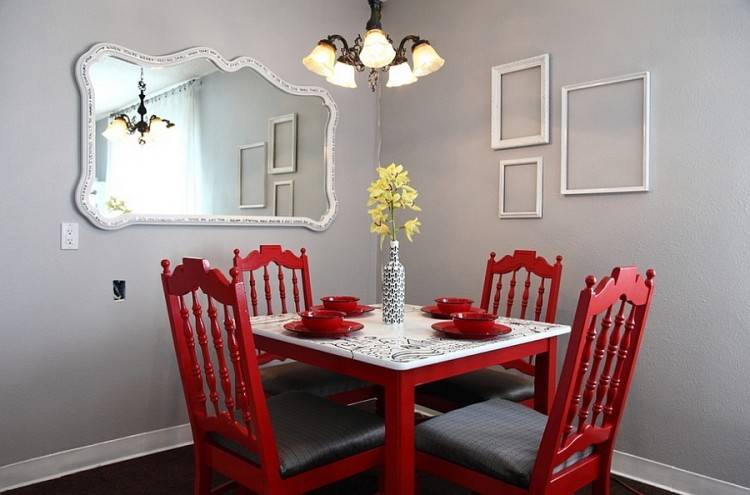 red dining room walls red dining room ideas grey and red dining room ideas  large size