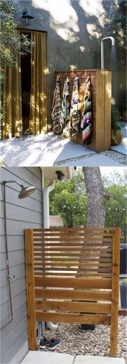 Outdoor shower enclosure ideas – fantastic showers for your garden