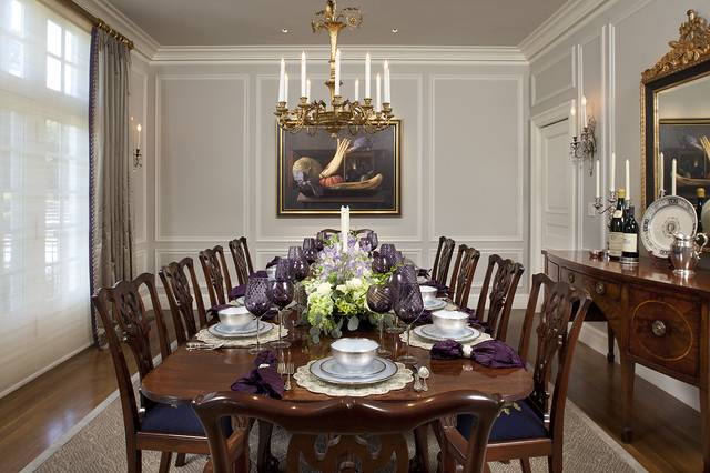 charming traditional dining room