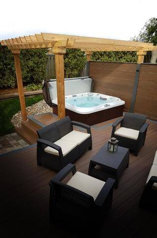 21 landscaping outdoor living spaces with hot tubs style motivation rh stylemotivation com outdoor living hot tubs hull alfresco life hot tubs & outdoor