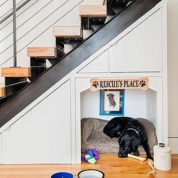 Wondering how to creatively utilize the space under stairs? You can make there a play house, bathroom, garden or even a home office