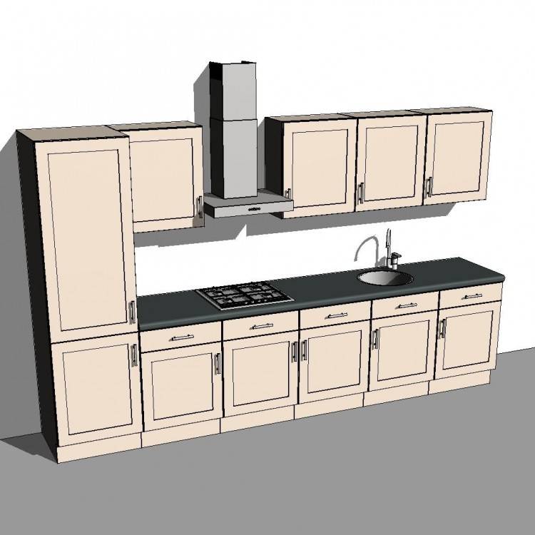 Revit City Kitchen Cabinets By Size Handphone Kitchen